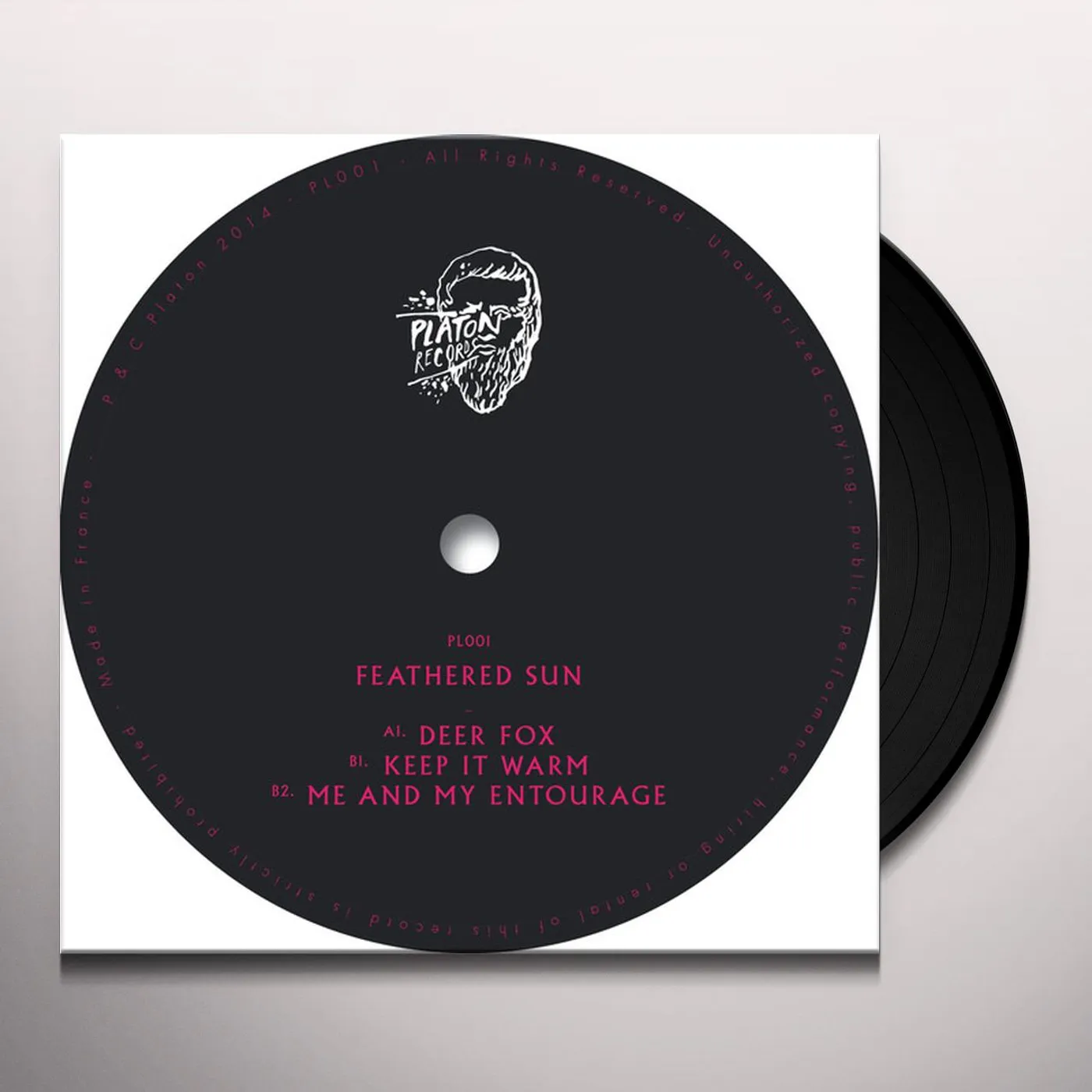 FEATHERED SUN Deer Fox Vinyl Record