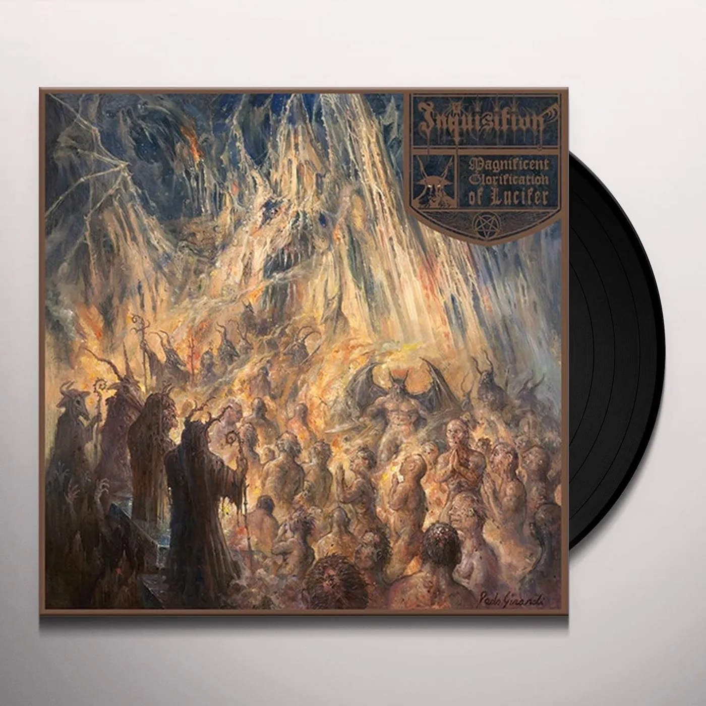 Inquisition Magnificent Glorification of Lucifer Vinyl Record