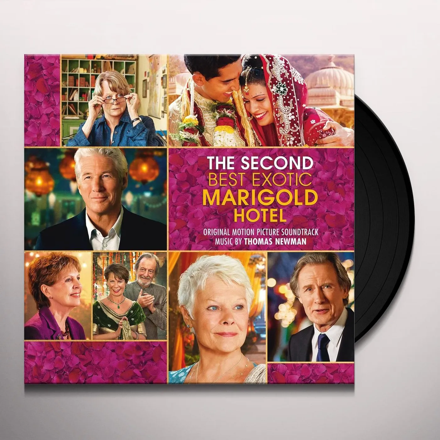 Thomas Newman SECOND BEST EXOTIC MARIGOLD HOTEL - Original Soundtrack Vinyl Record