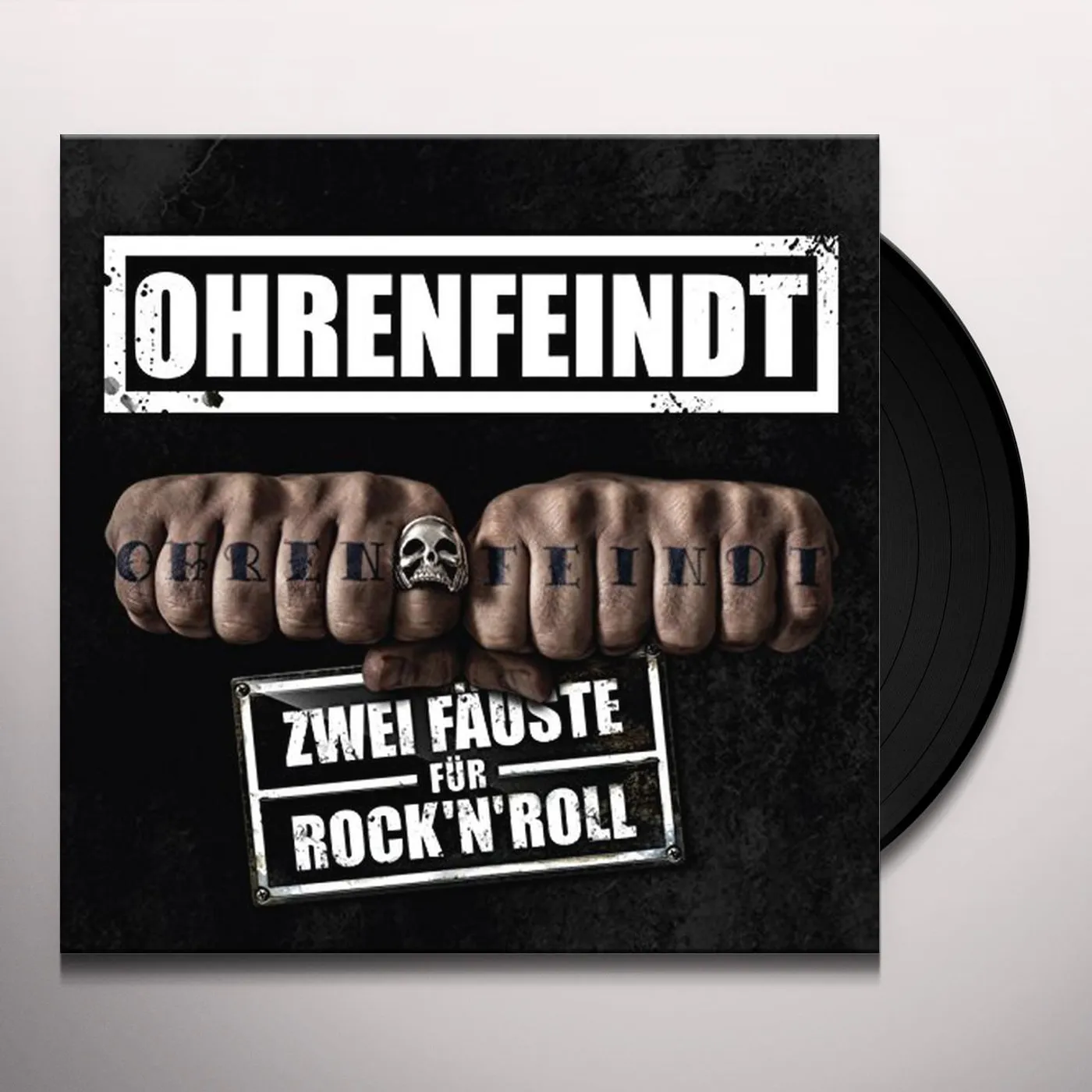 Ohrenfeindt ZWEI FAUSTE FUR ROCK N ROLL (WHITE VINYL) Vinyl Record