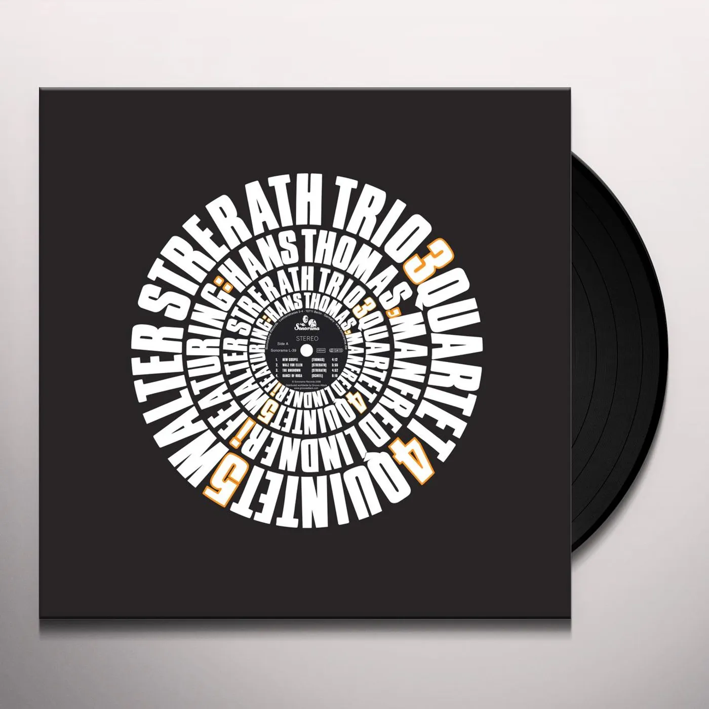 Walter Strerath Trio Quartet Quintet Vinyl Record