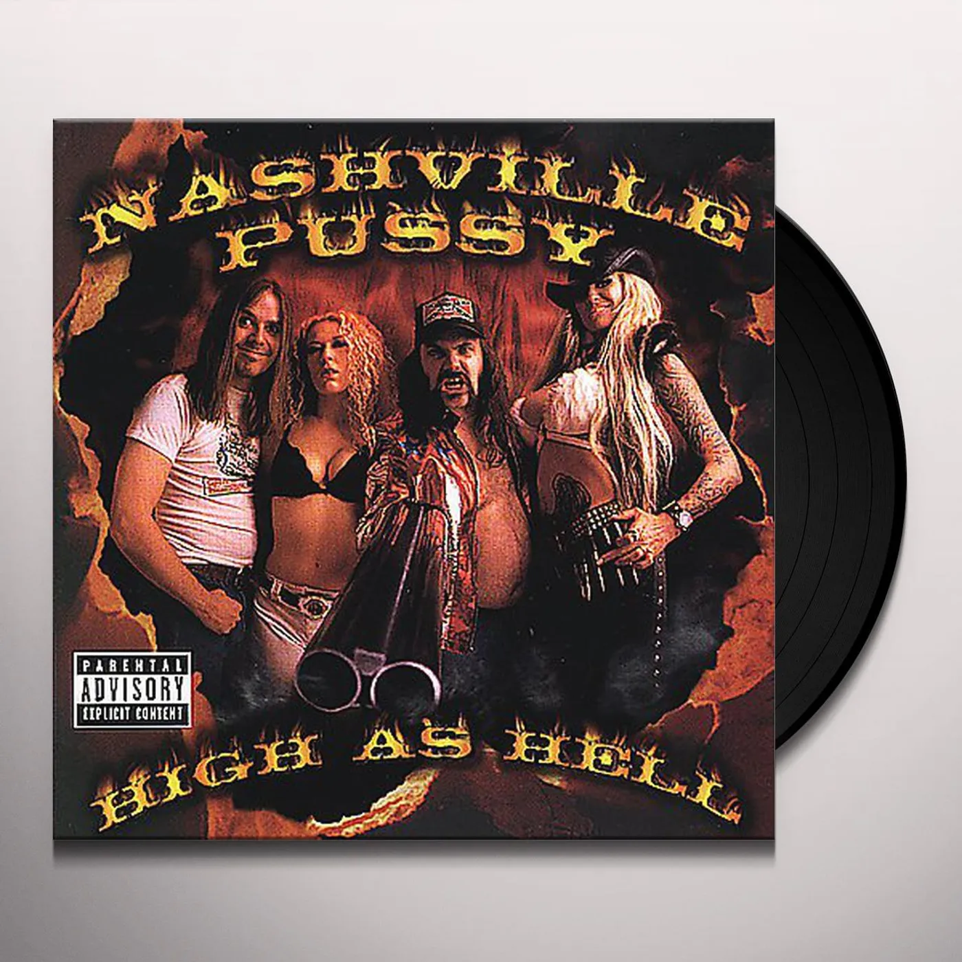 Nashville Pussy High As Hell Vinyl Record