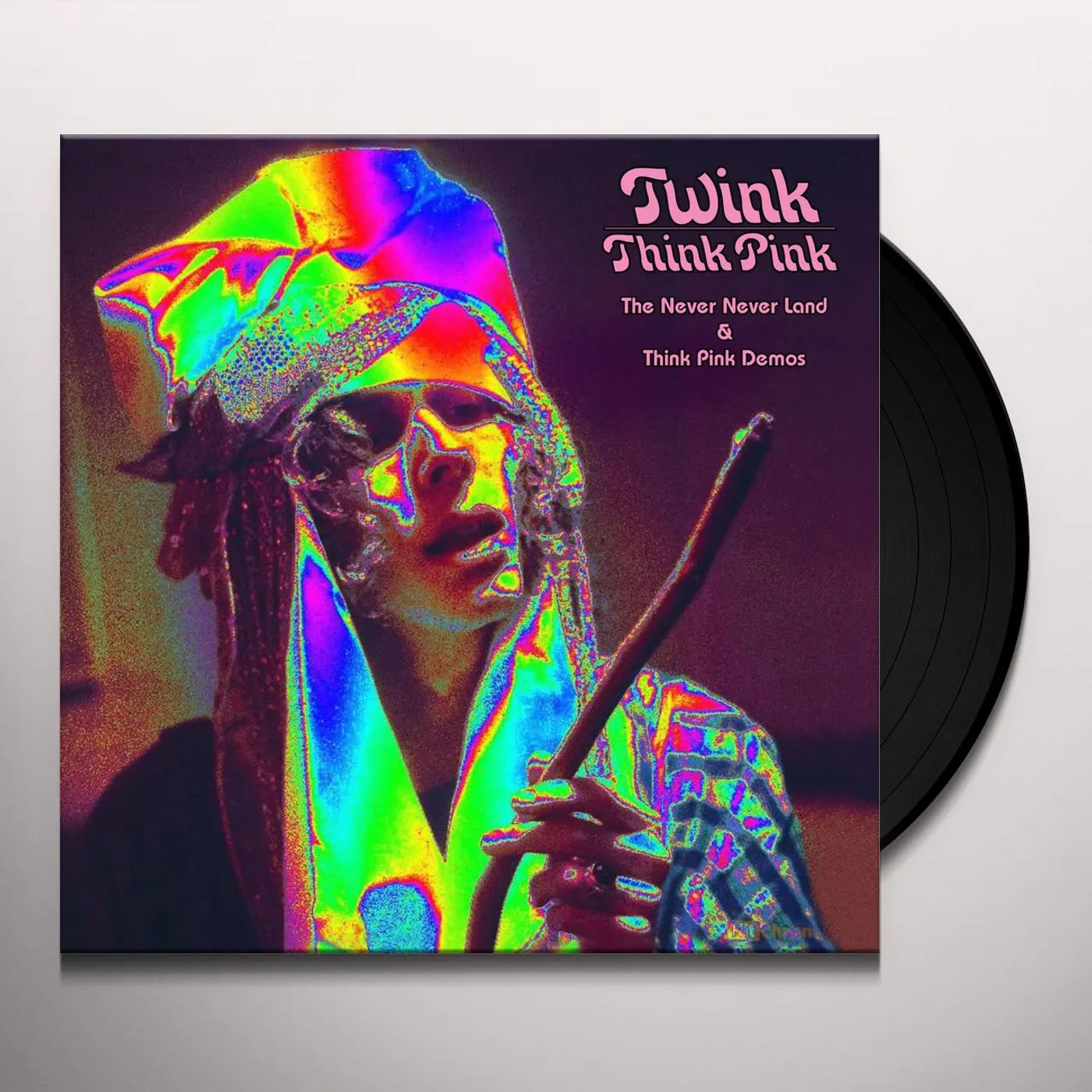 Twink Think Pink: The Never Never Land & Think Vinyl Record