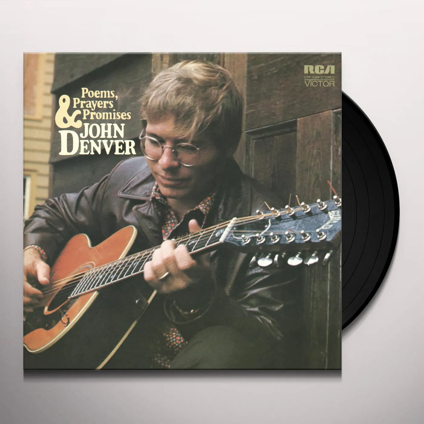 John Denver POEMS PRAYERS & PROMISES Vinyl Record