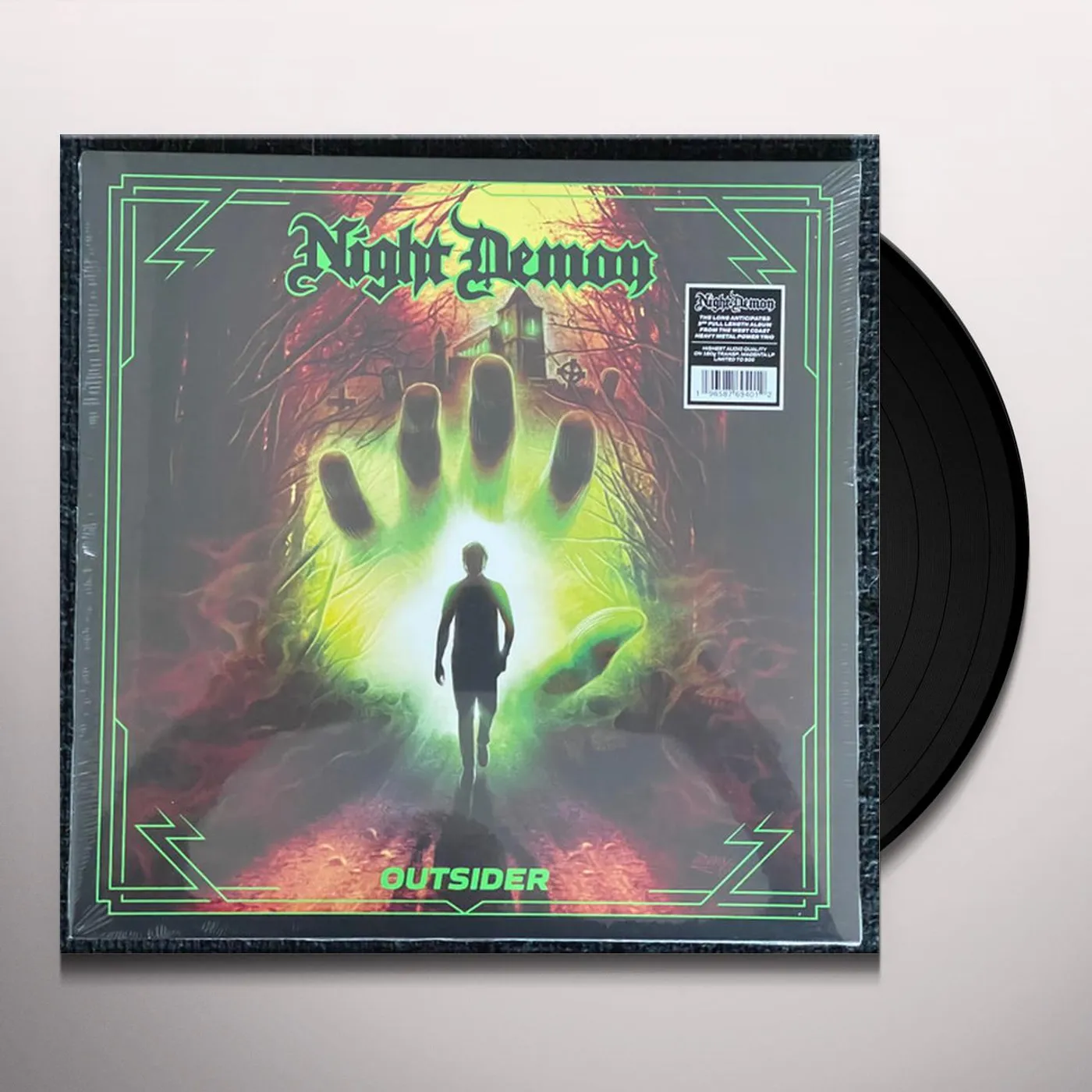 Night Demon OUTSIDER Vinyl Record