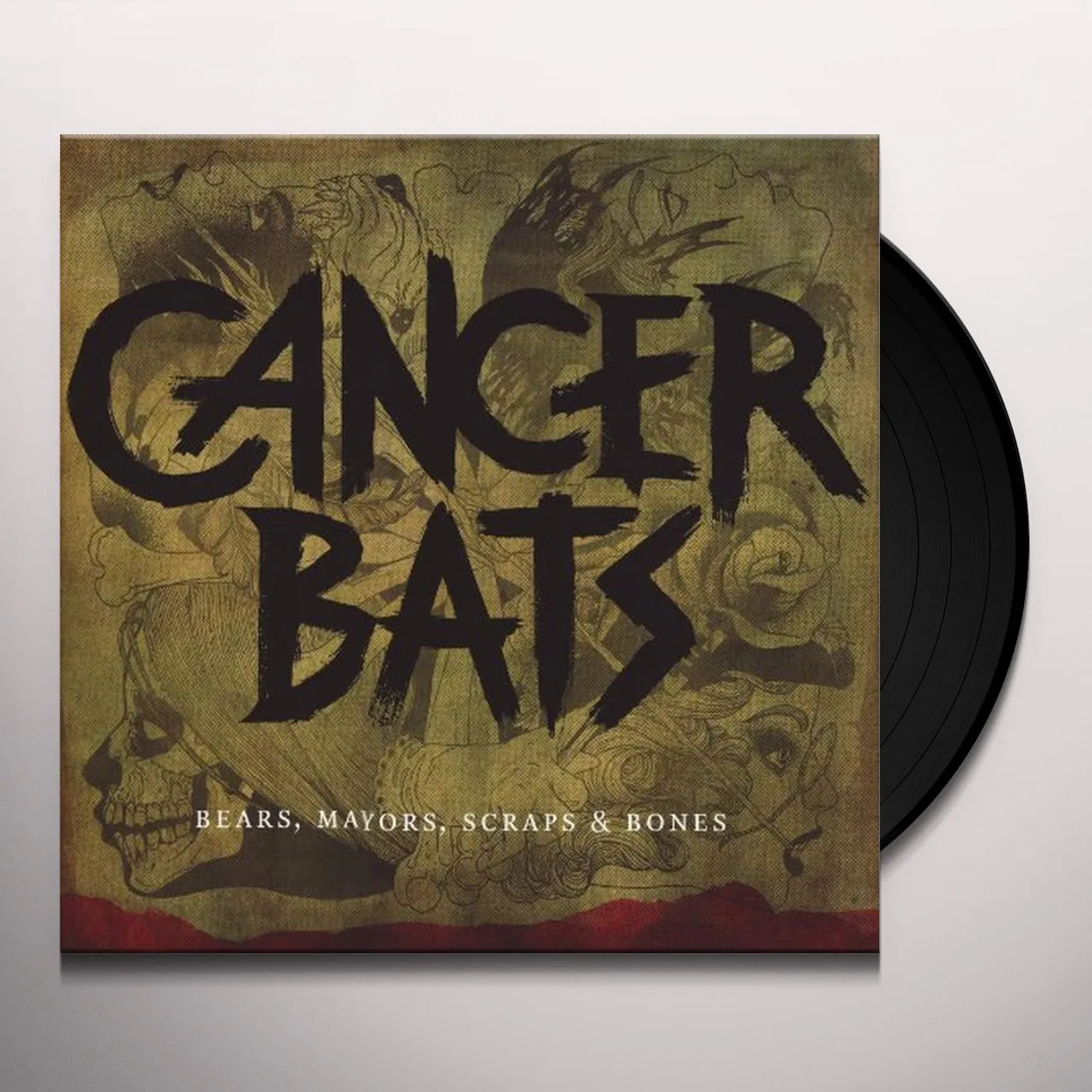 Cancer Bats BEARS MAYORS SCRAPS Vinyl Record