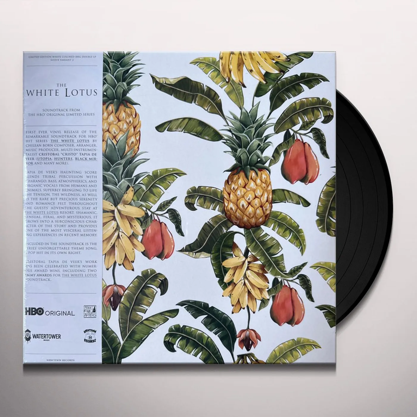 Cristobal Tapia De Veer WHITE LOTUS Original Soundtrack (COVER VARIANT 2) (2LP) Vinyl Record