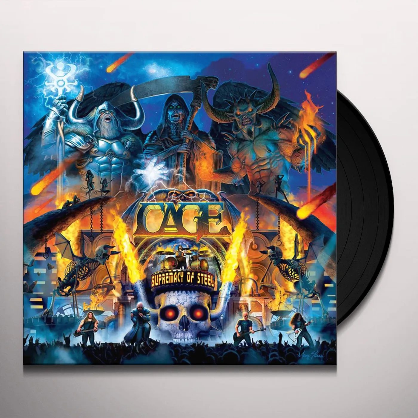 Cage Supremacy of Steel Vinyl Record
