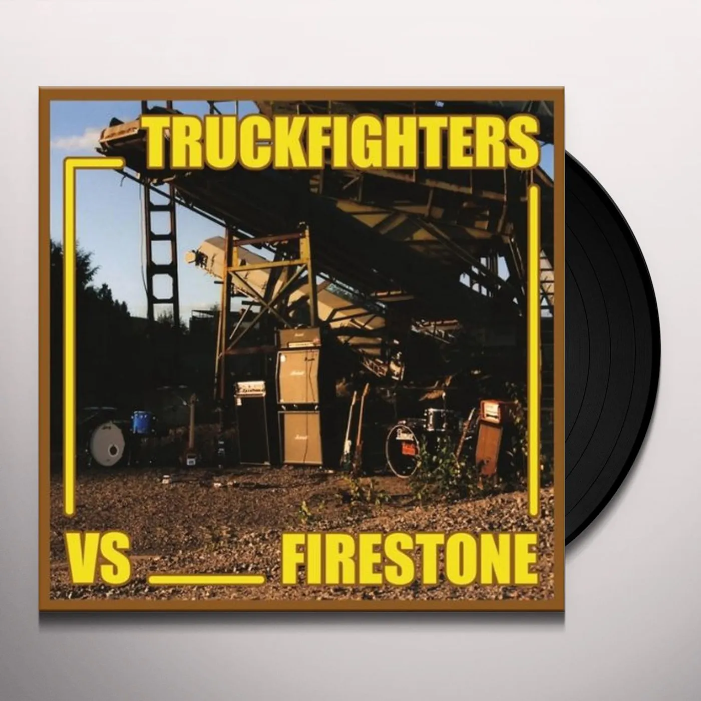 Truckfighters FUZZSPLIT OF THE CENTURY (BROWN VINYL) Vinyl Record