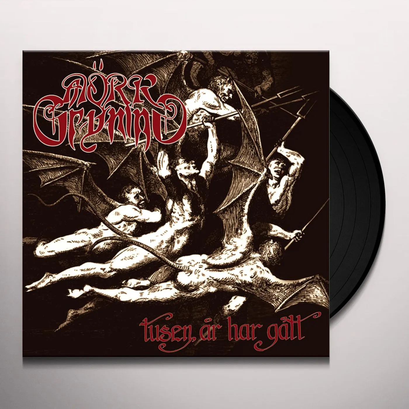 Mörk Gryning TUSEN AR HAR GATT Vinyl Record - UK Release