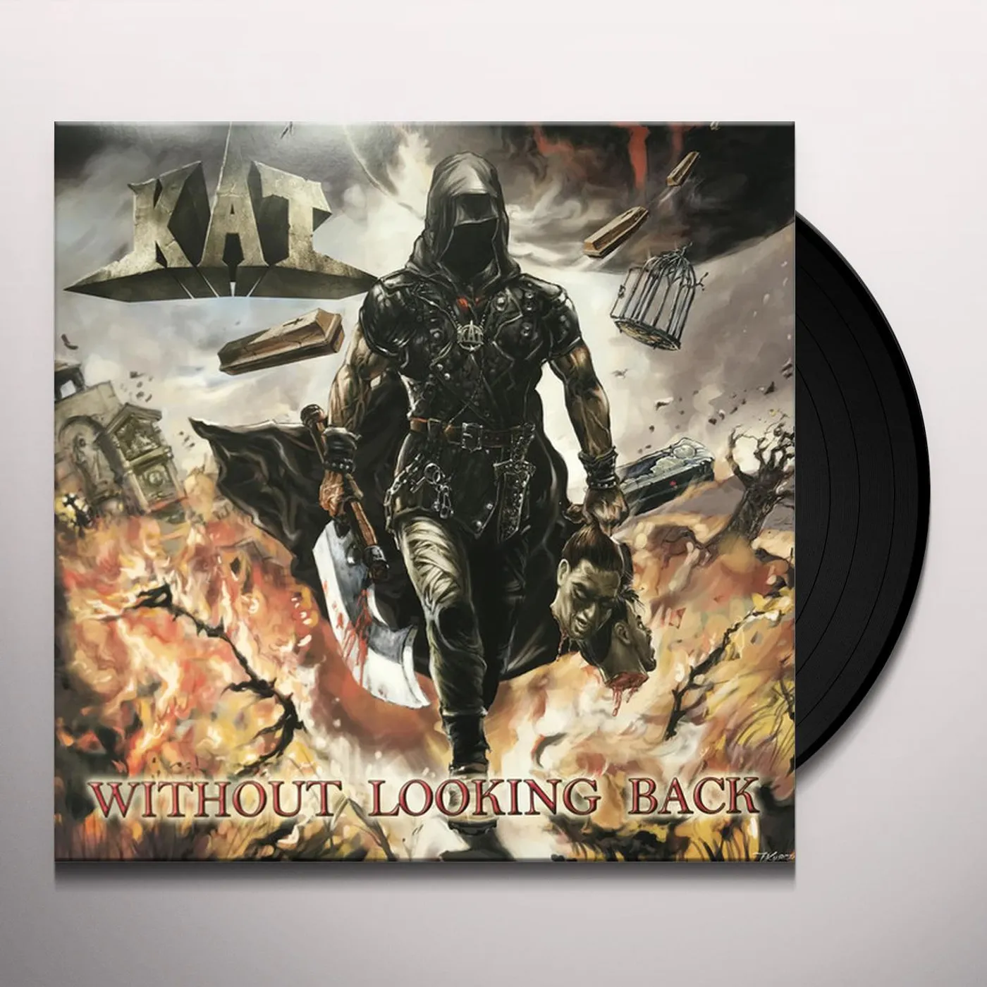 KAT Without Looking Back Vinyl Record