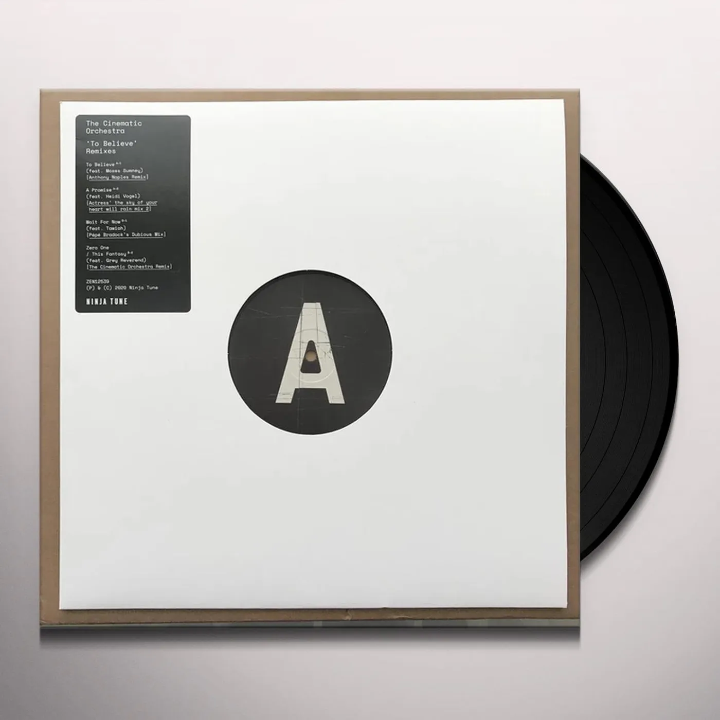 The Cinematic Orchestra TO BELIEVE: ANTHONY NAPLES / ACTRESS / PEPE Vinyl Record