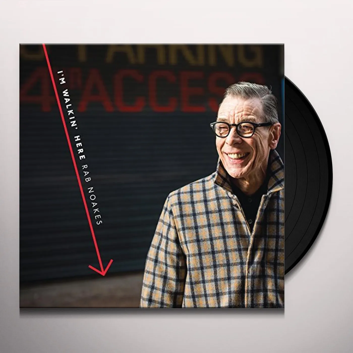 Rab Noakes I'M WALKIN HERE Vinyl Record