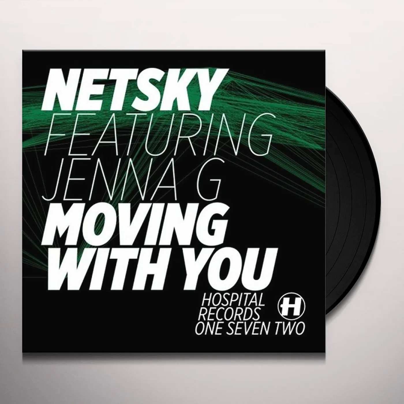 Netsky MOVING WITH YOU Vinyl Record - UK Release