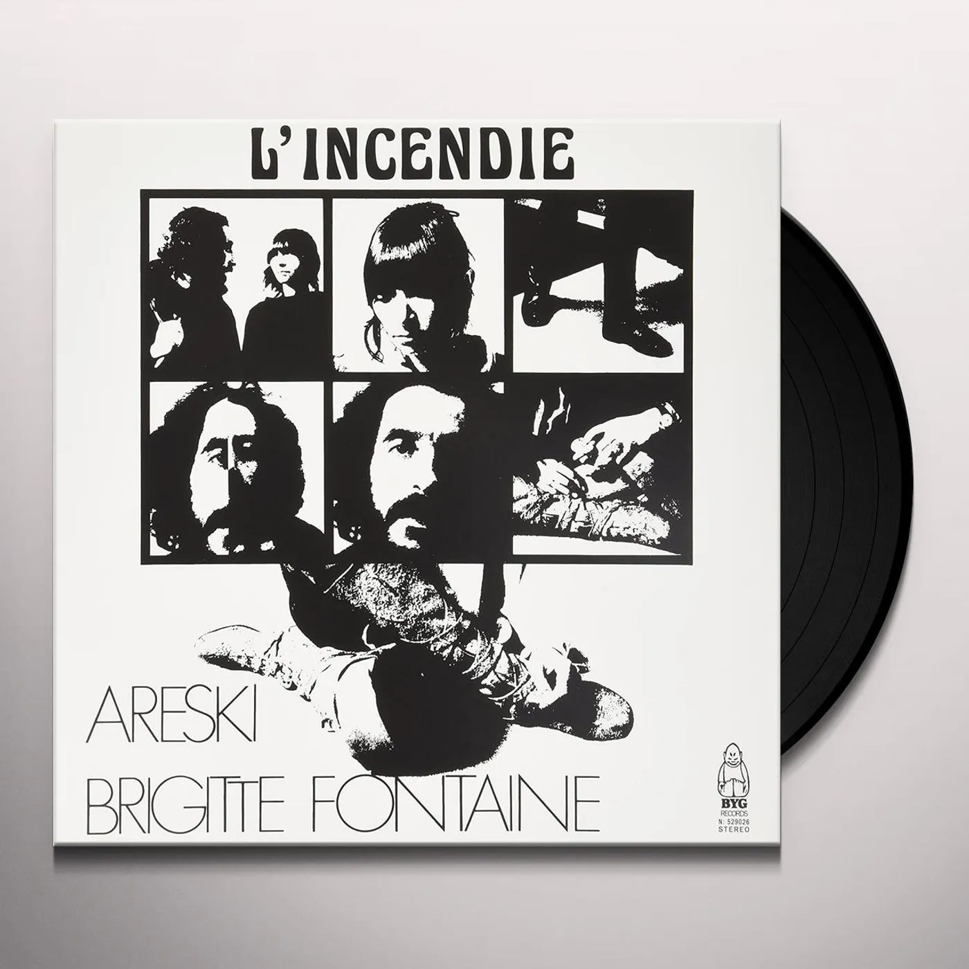 Areski Belkacem L'INCENDIE Vinyl Record