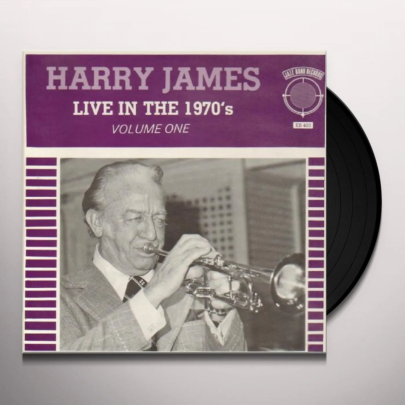 Harry James LIVE IN THE 70'S 1 Vinyl Record