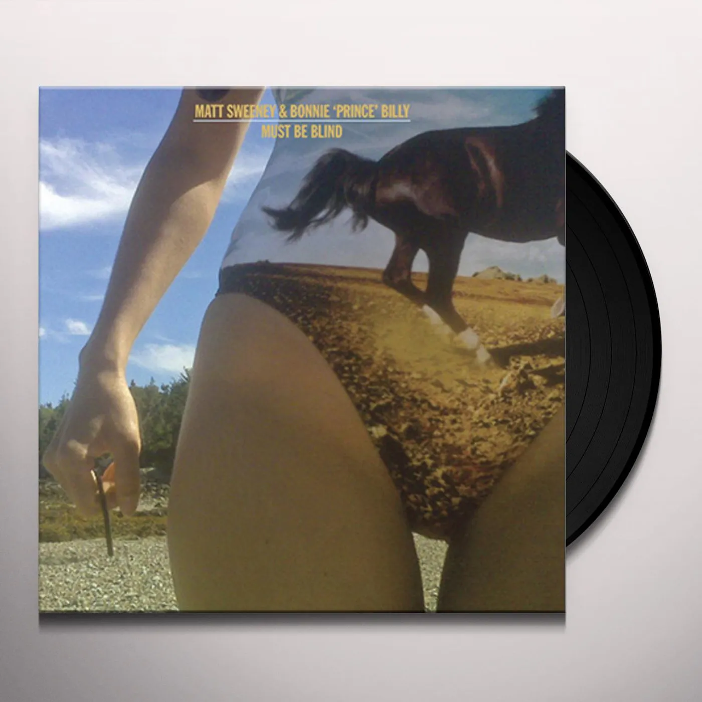 Bonnie Prince Billy I MUST BE BLIND/LIFE IN MUSCLE Vinyl Record