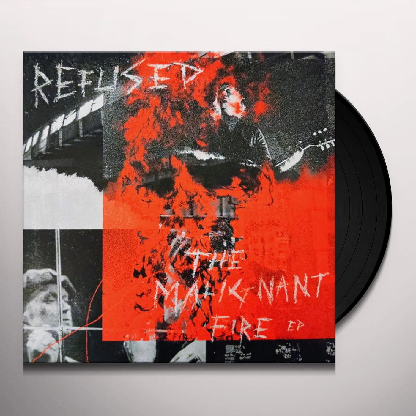 Refused MALIGNANT FIRE - EP Vinyl Record