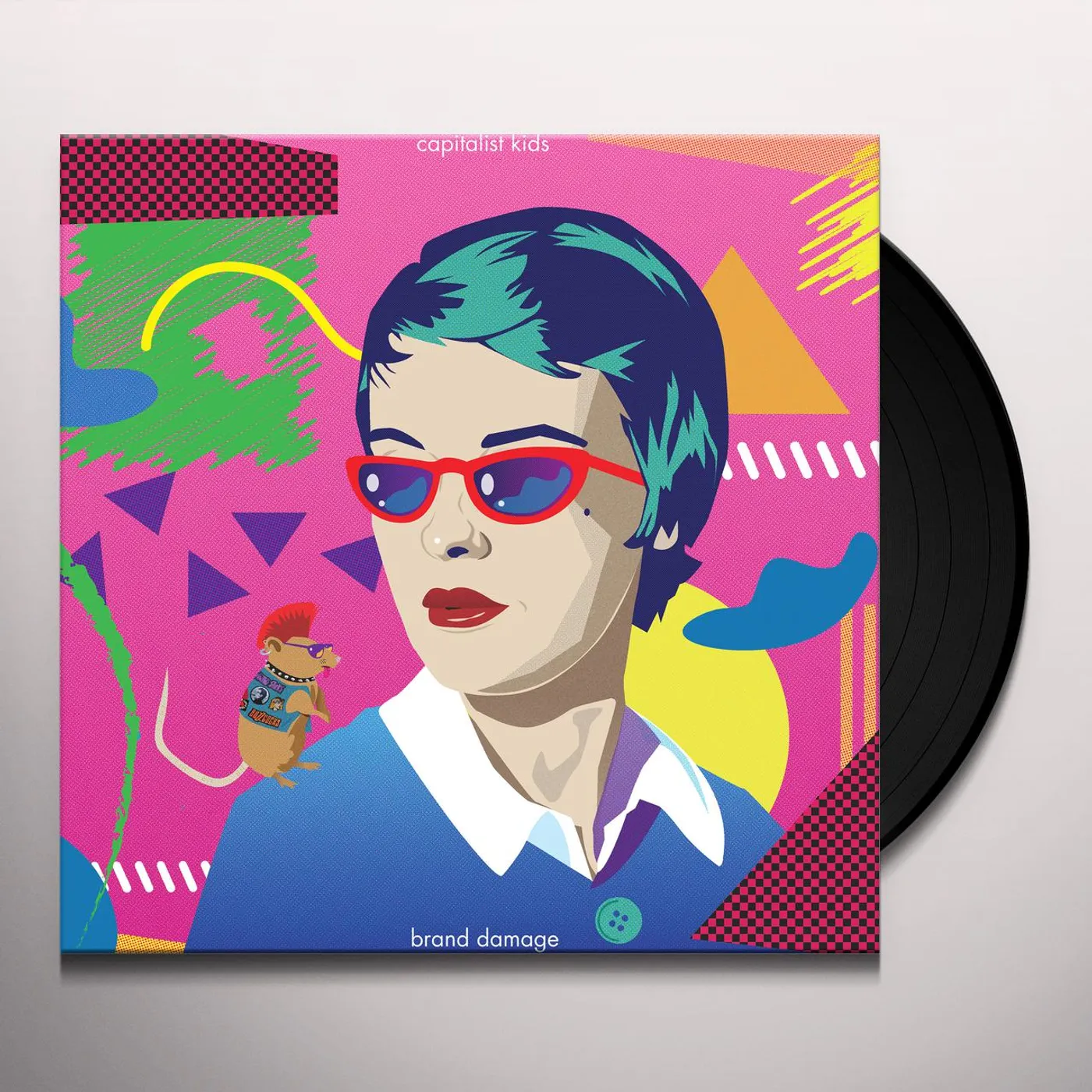 The Capitalist Kids BRAND DAMAGE Vinyl Record