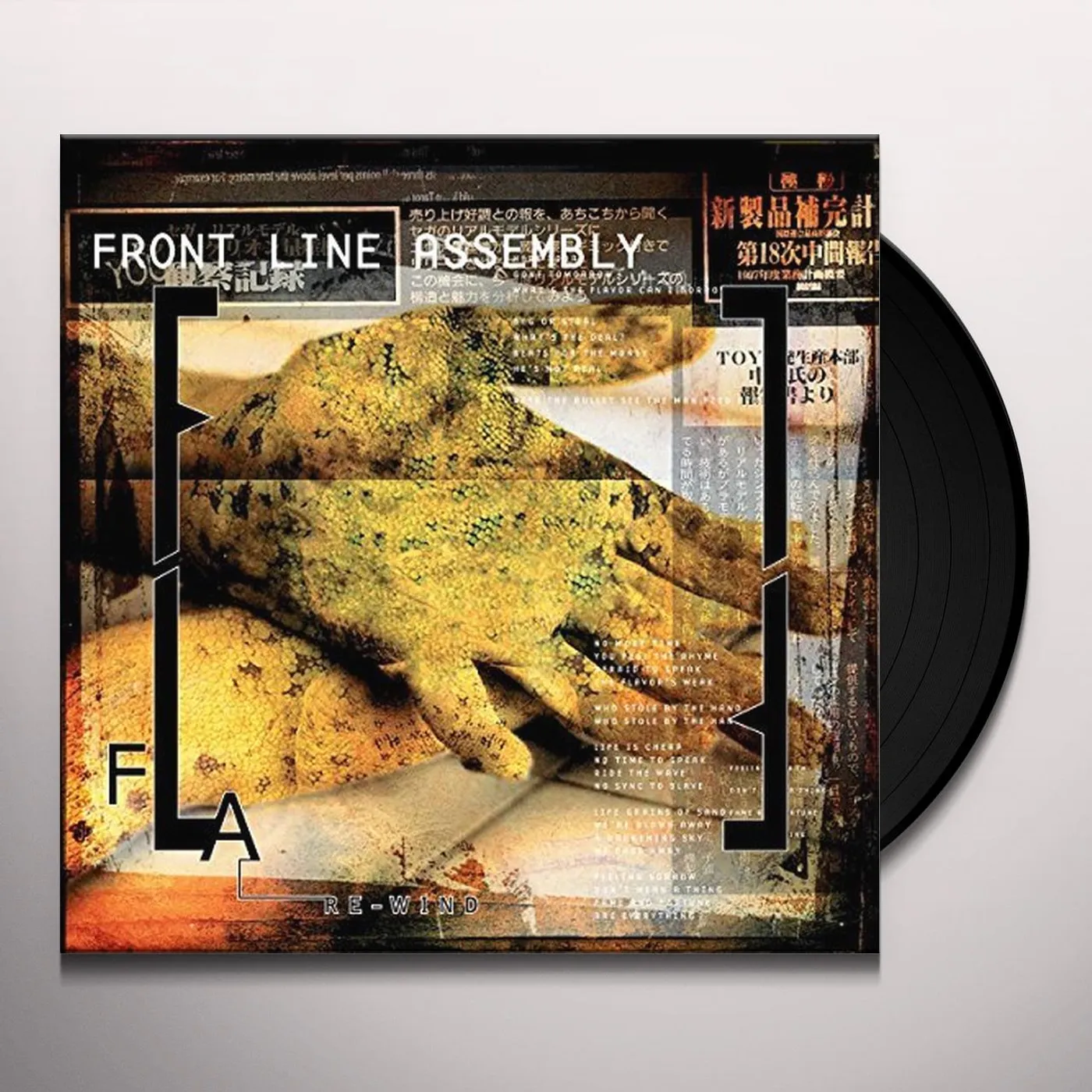 Front Line Assembly REWIND Vinyl Record