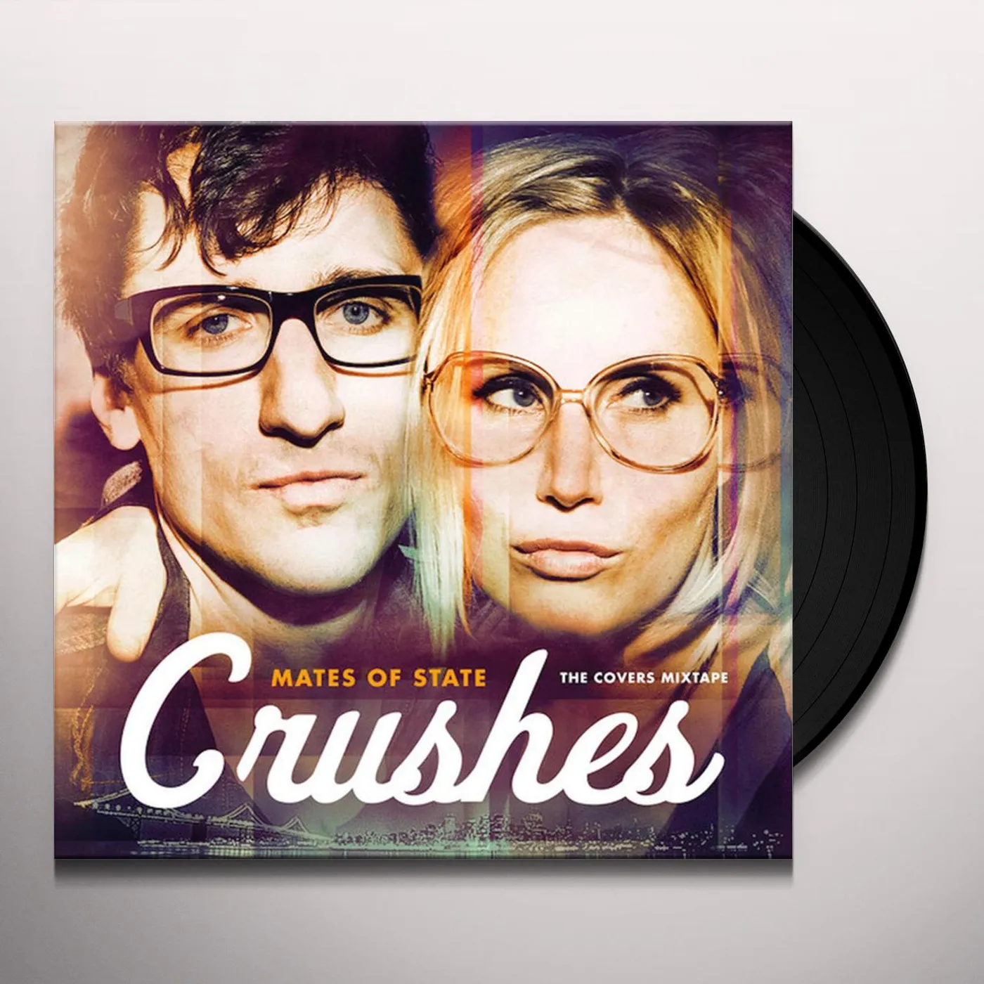 Mates of State CRUSHES (COVERS MIXTAPE) Vinyl Record