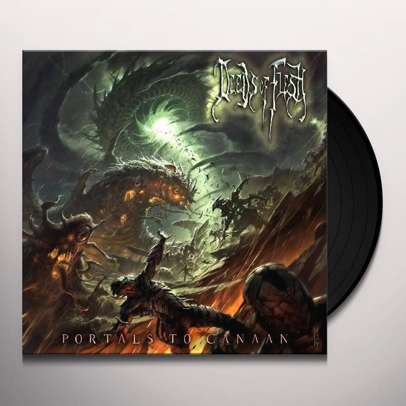 Deeds of Flesh PORTALS OF CANAAN Vinyl Record