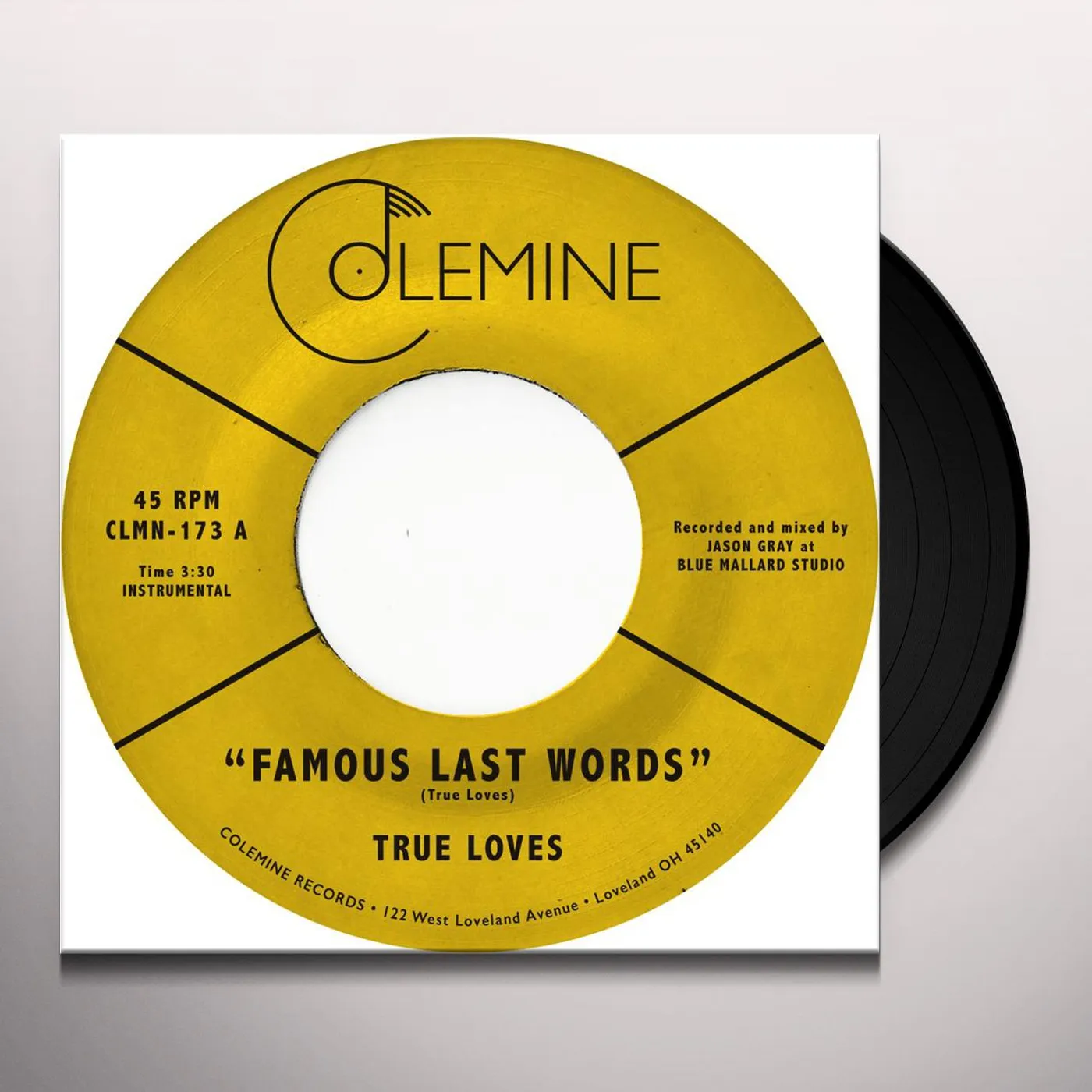 True Loves Famous Last Words Vinyl Record