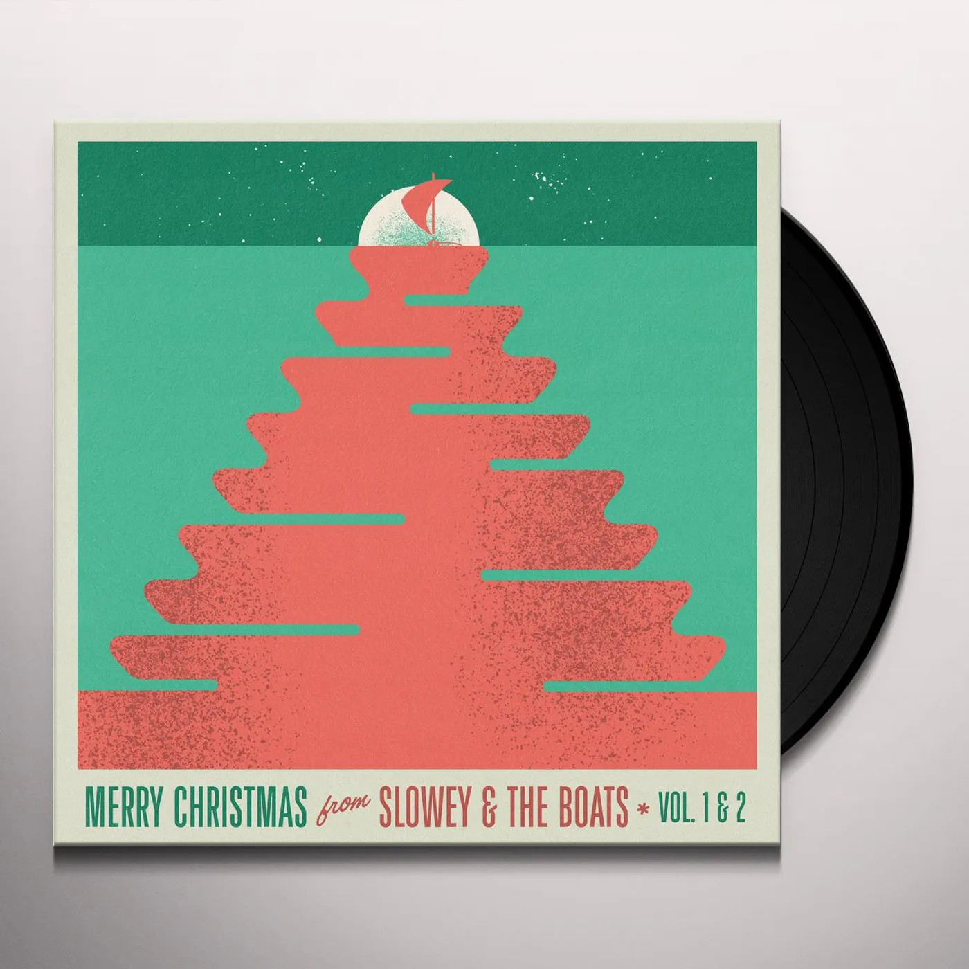 MERRY CHRISTMAS FROM Slowey and the Boats VOL 1 & 2 Vinyl Record