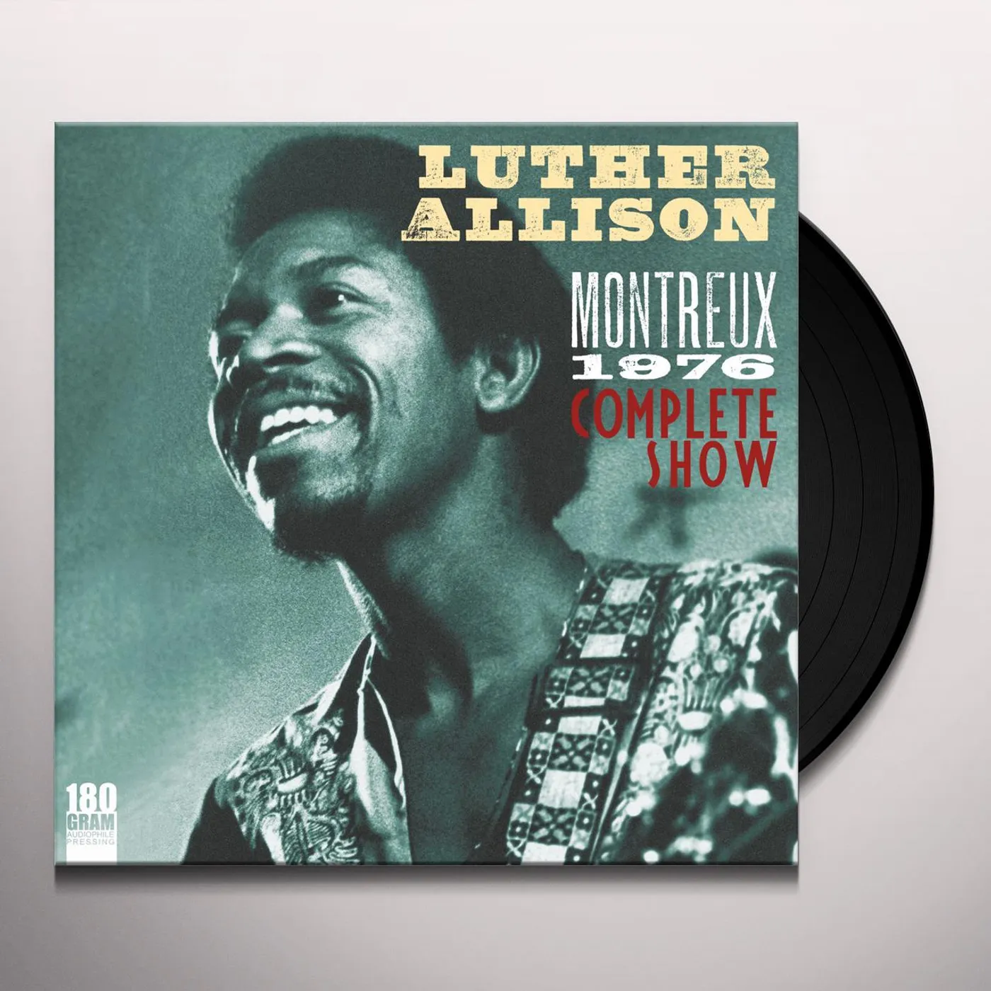 Luther Allison MONTREUX 1976 - RED Vinyl Record