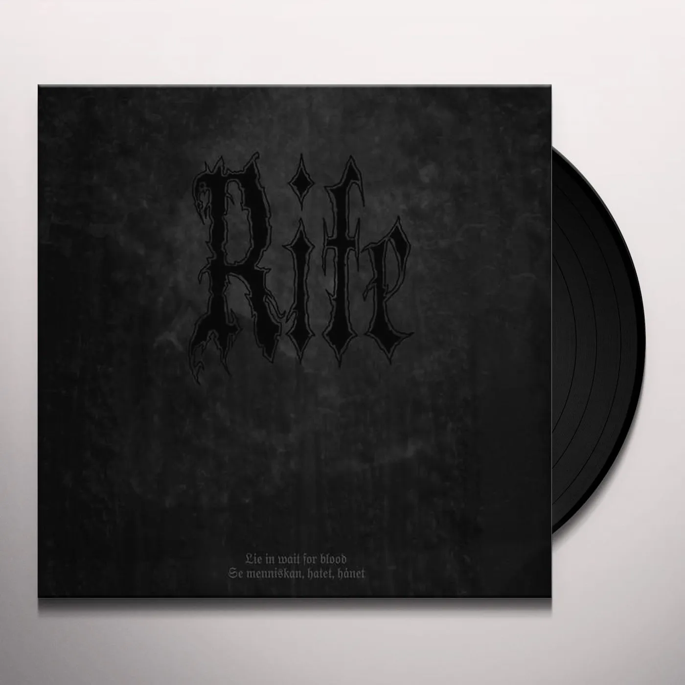 Rite LIE IN WAIT FOR BLOOD / SE MENNISKAN Vinyl Record
