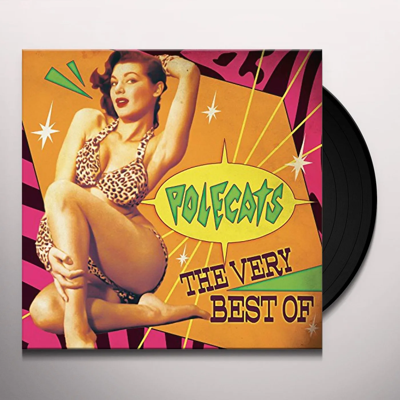 The Polecats VERY BEST OF Vinyl Record