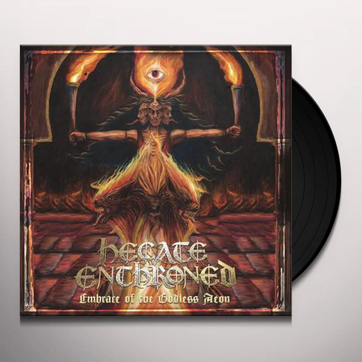 Hecate Enthroned Embrace of the Godless Aeon Vinyl Record