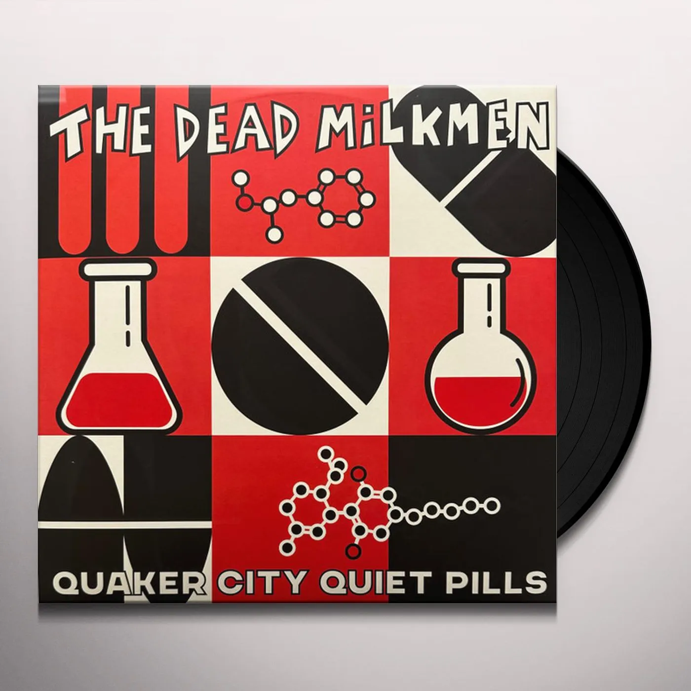 The Dead Milkmen QUAKER CITY QUIET PILLS Vinyl Record