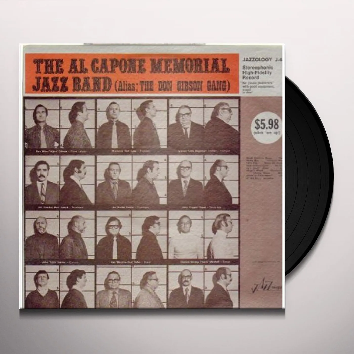 Don Gibson AL CAPONE MEMORIAL JAZZ BAND (Vinyl)