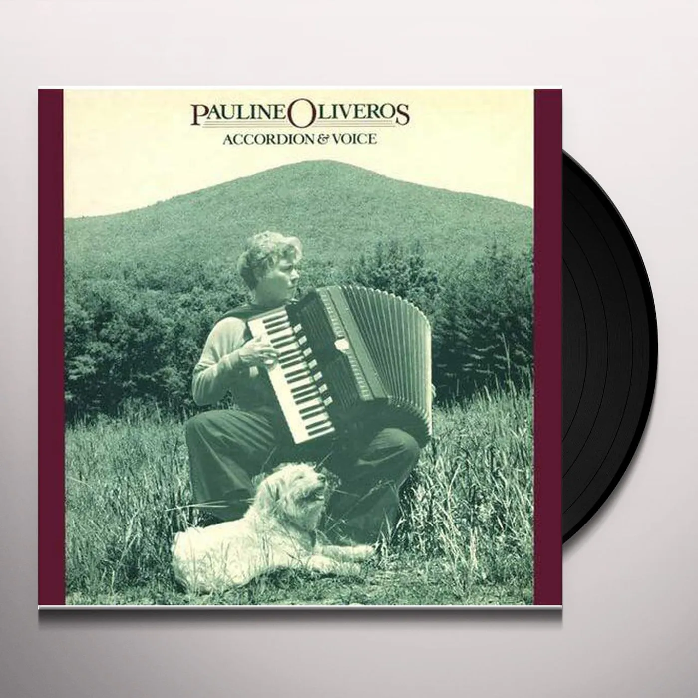 Pauline Oliveros Accordion & Voice Vinyl Record