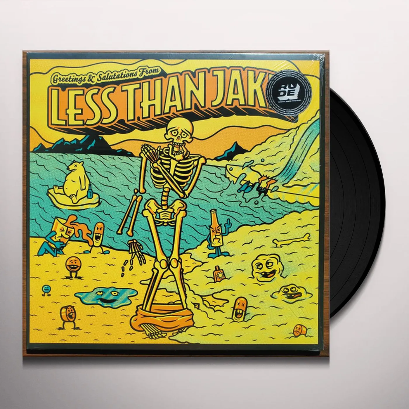 Less Than Jake GREETINGS & SALUTATIONS Vinyl Record