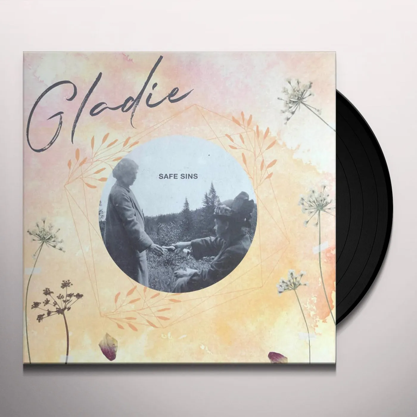 Gladie SAFE SINS (CREAM VINYL) Vinyl Record