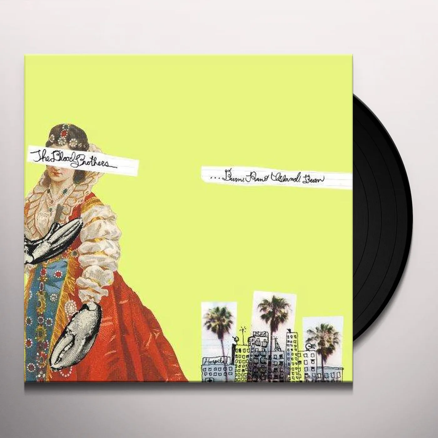 The Blood Brothers BURN PIANO Vinyl Record