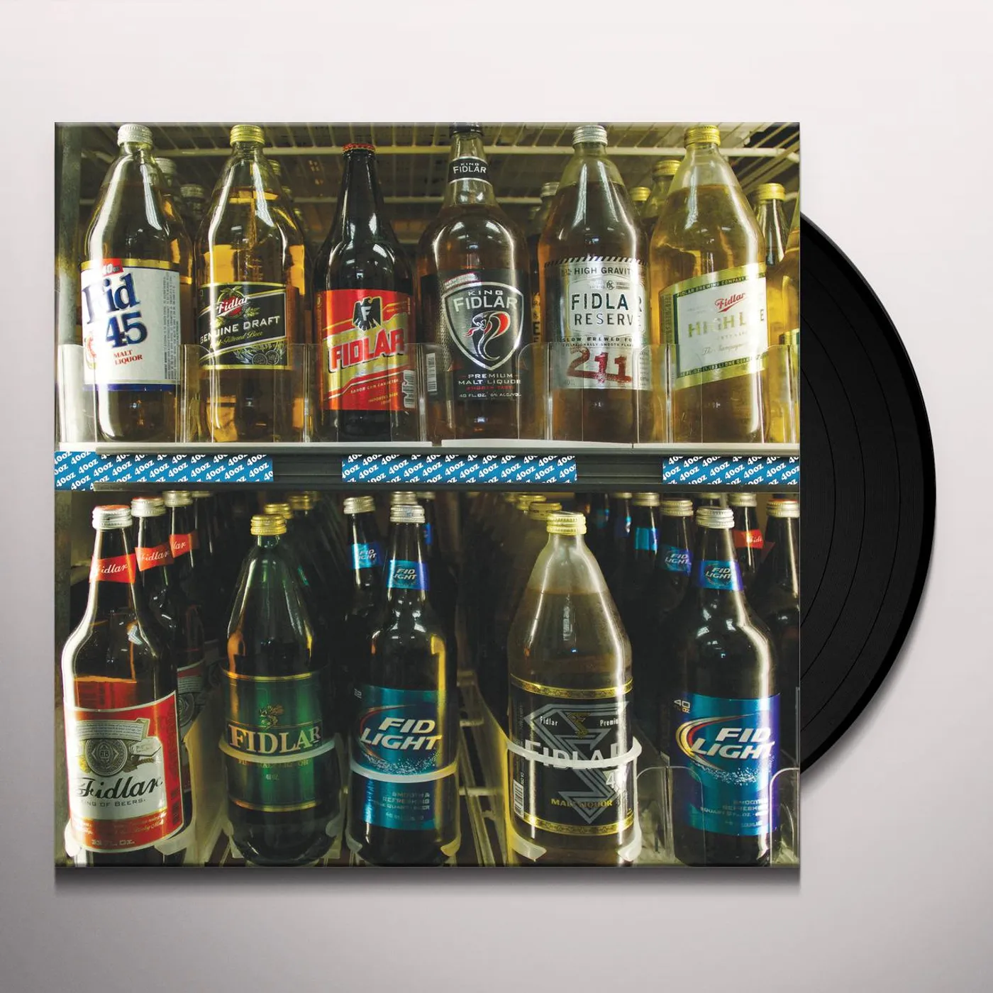 FIDLAR 40OZ ON REPEAT / WEST COAST Vinyl Record