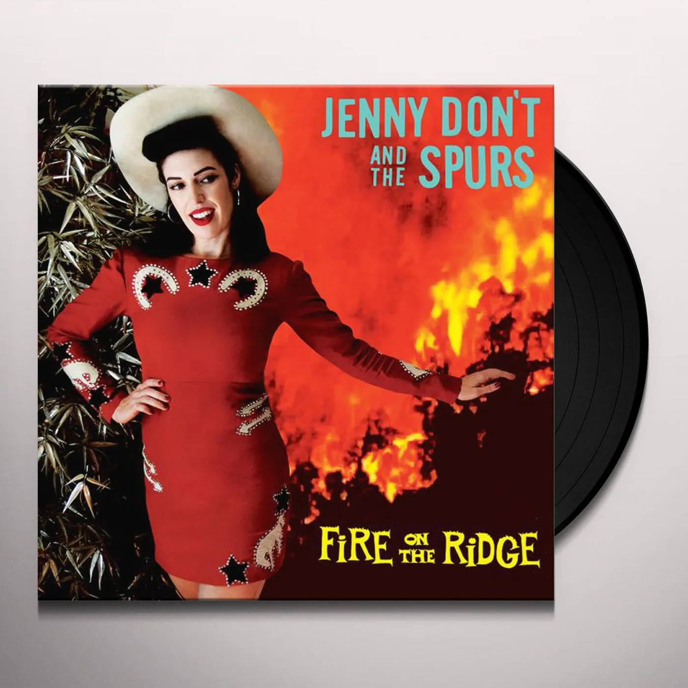 Jenny Don't And The Spurs Fire on the Ridge Vinyl Record