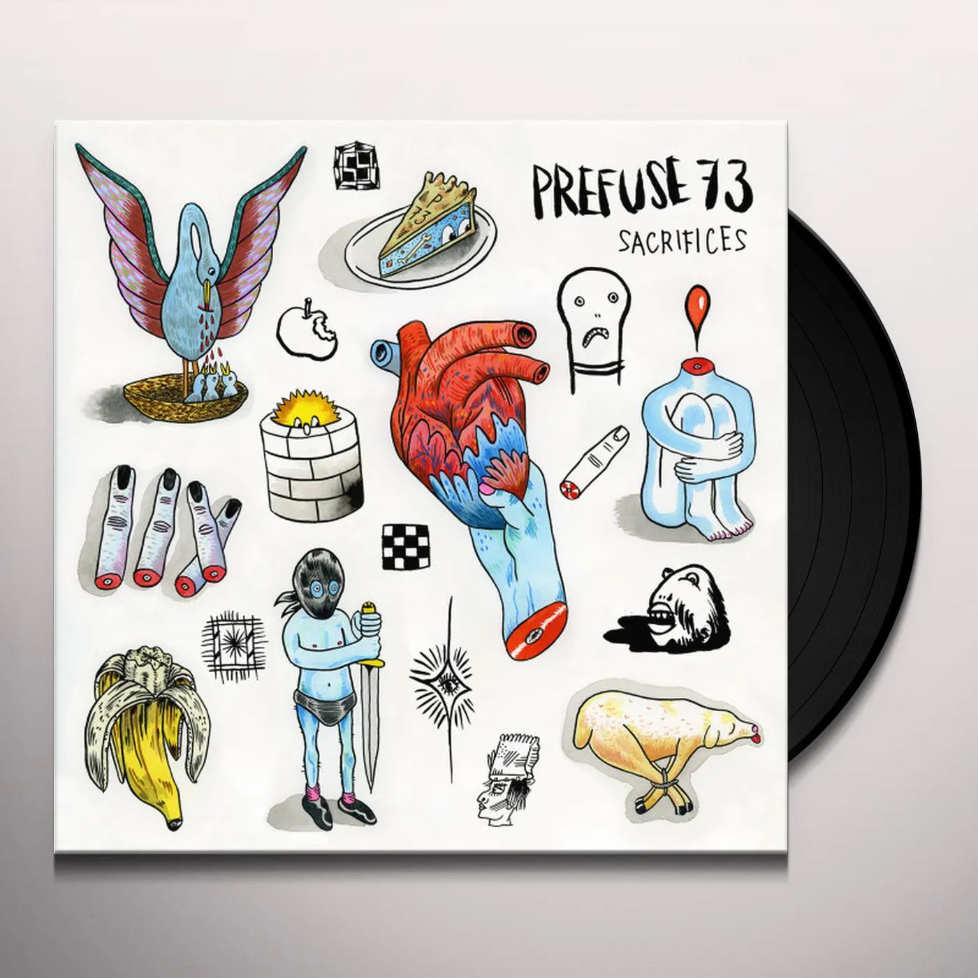 Prefuse 73 SACRIFICES (2LP) Vinyl Record