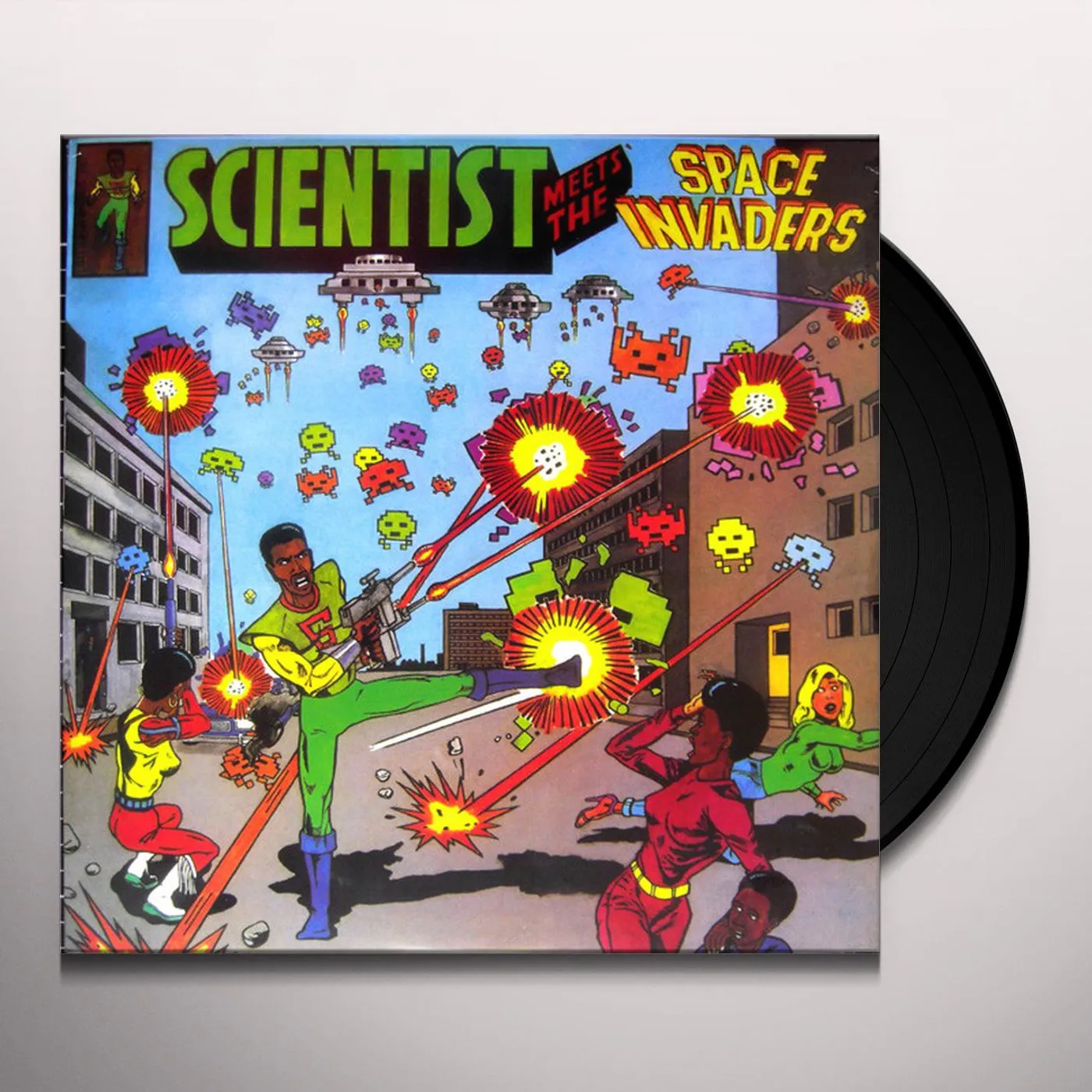 Scientist MEETS THE SPACE INVADERS Vinyl Record