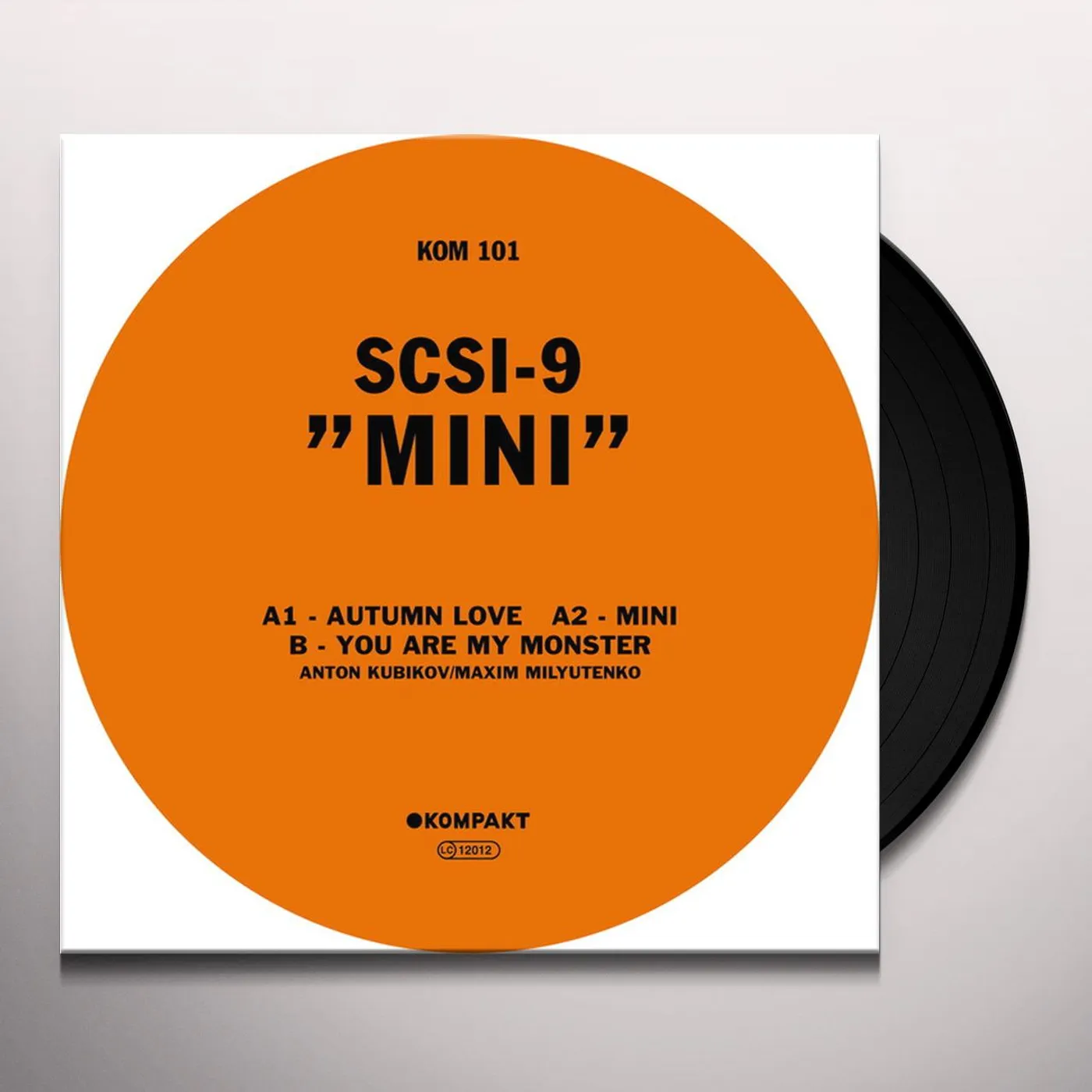 SCSI-9 Mini Vinyl Record