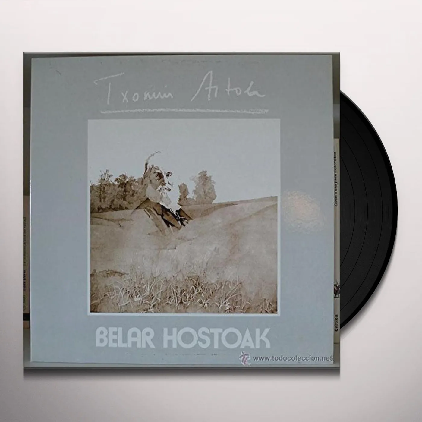 Txomin Artola Belar Hostoak Vinyl Record