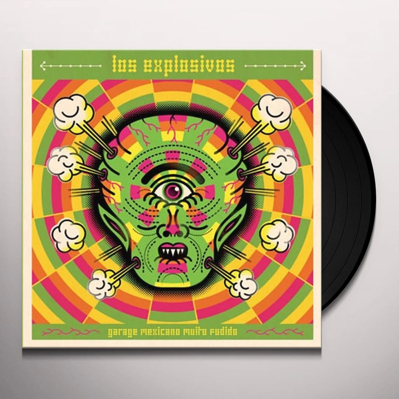 Los Explosivos GARAGE MEXICANO MUITO.. Vinyl Record