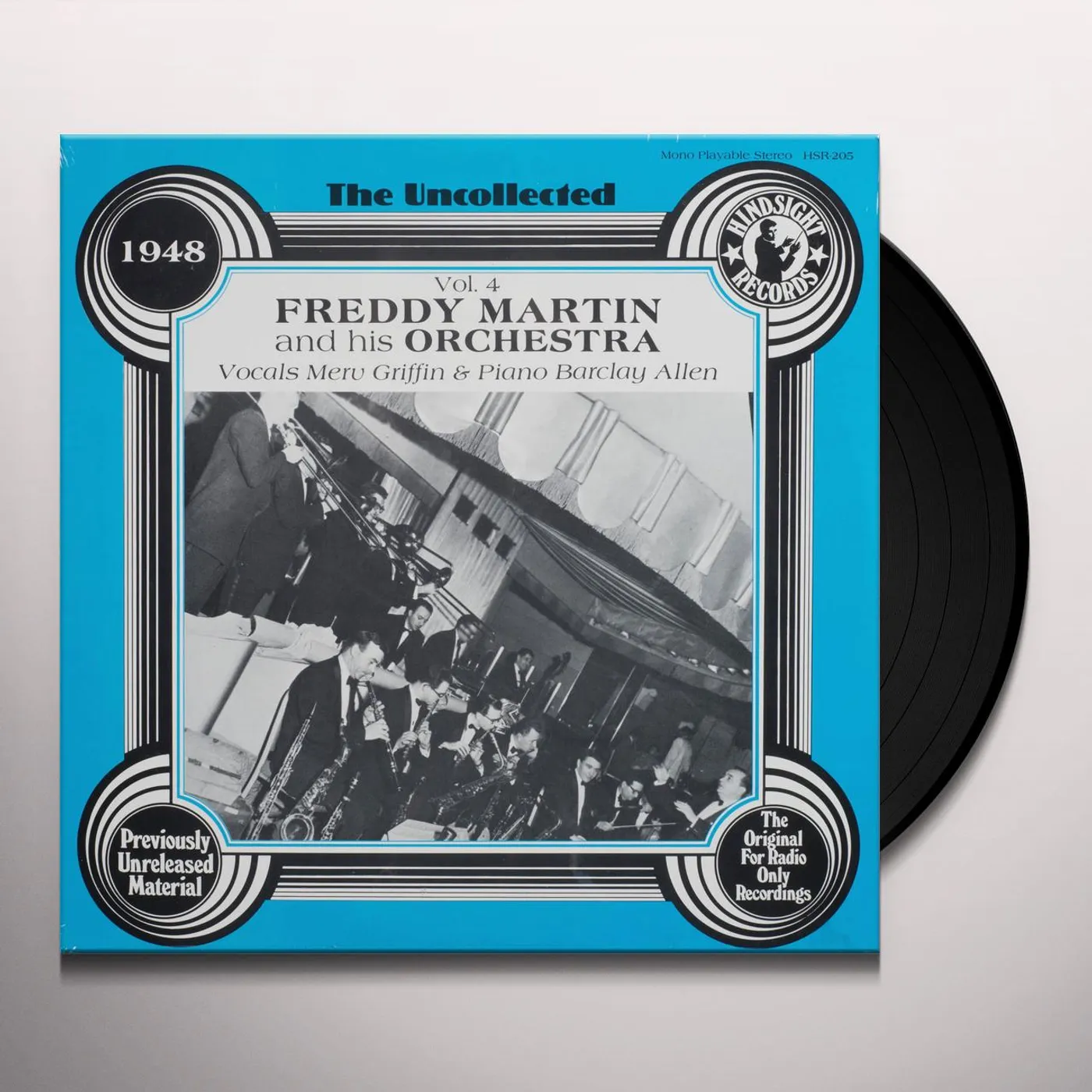 Freddy Martin Orchestra UNCOLLECTED 4 Vinyl Record