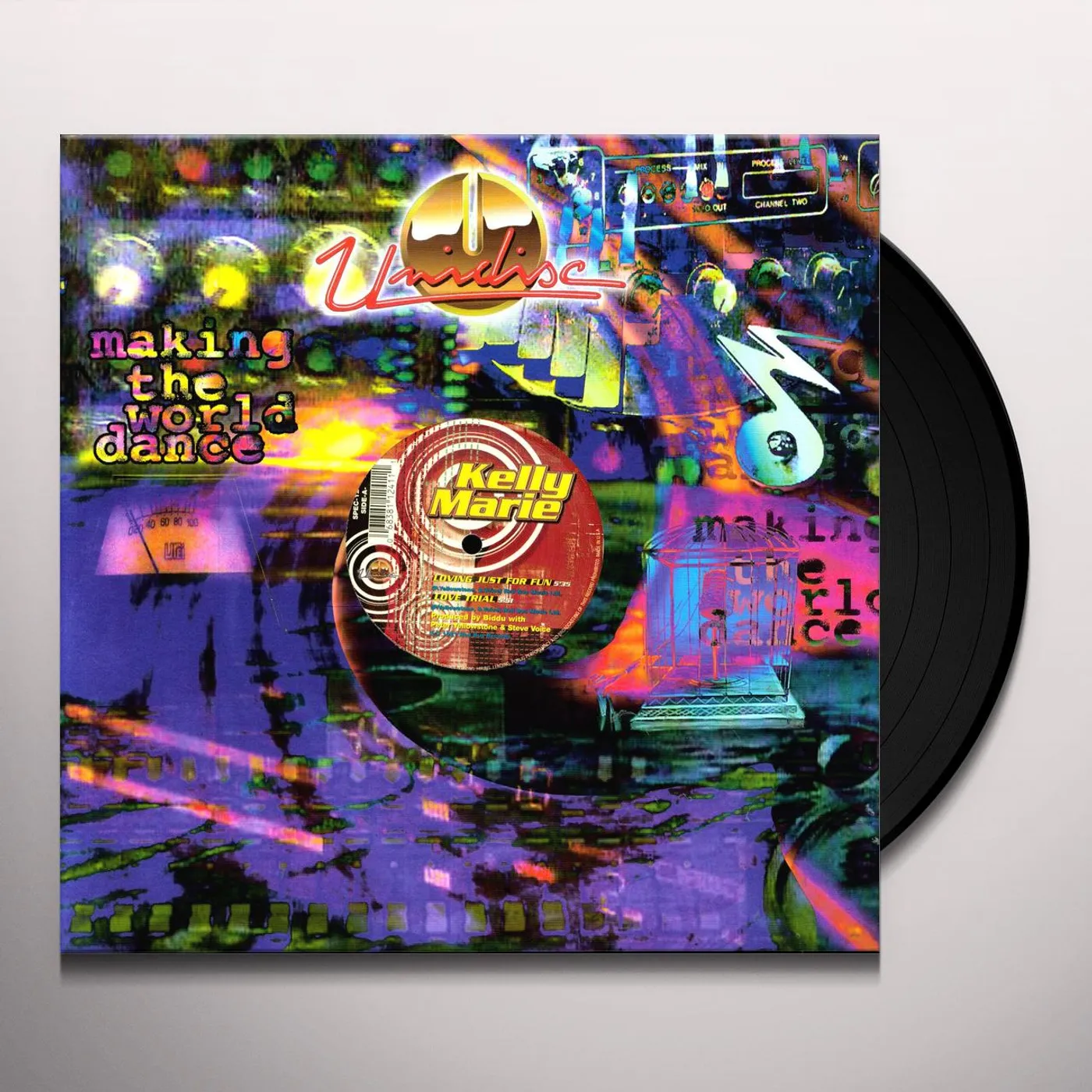 Kelly Marie LOVE TRIAL/LOVING JUST FOR FUN Vinyl Record