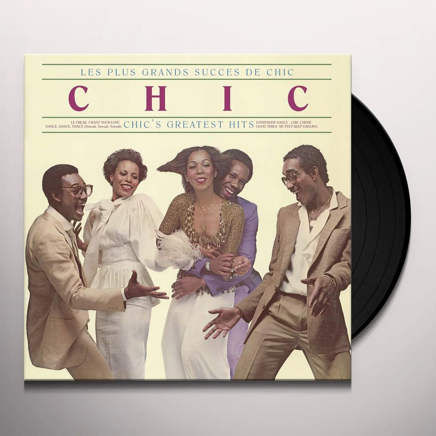 LES PLUS GRANDS SUCCES DE CHIC: CHIC'S GREATEST Vinyl Record