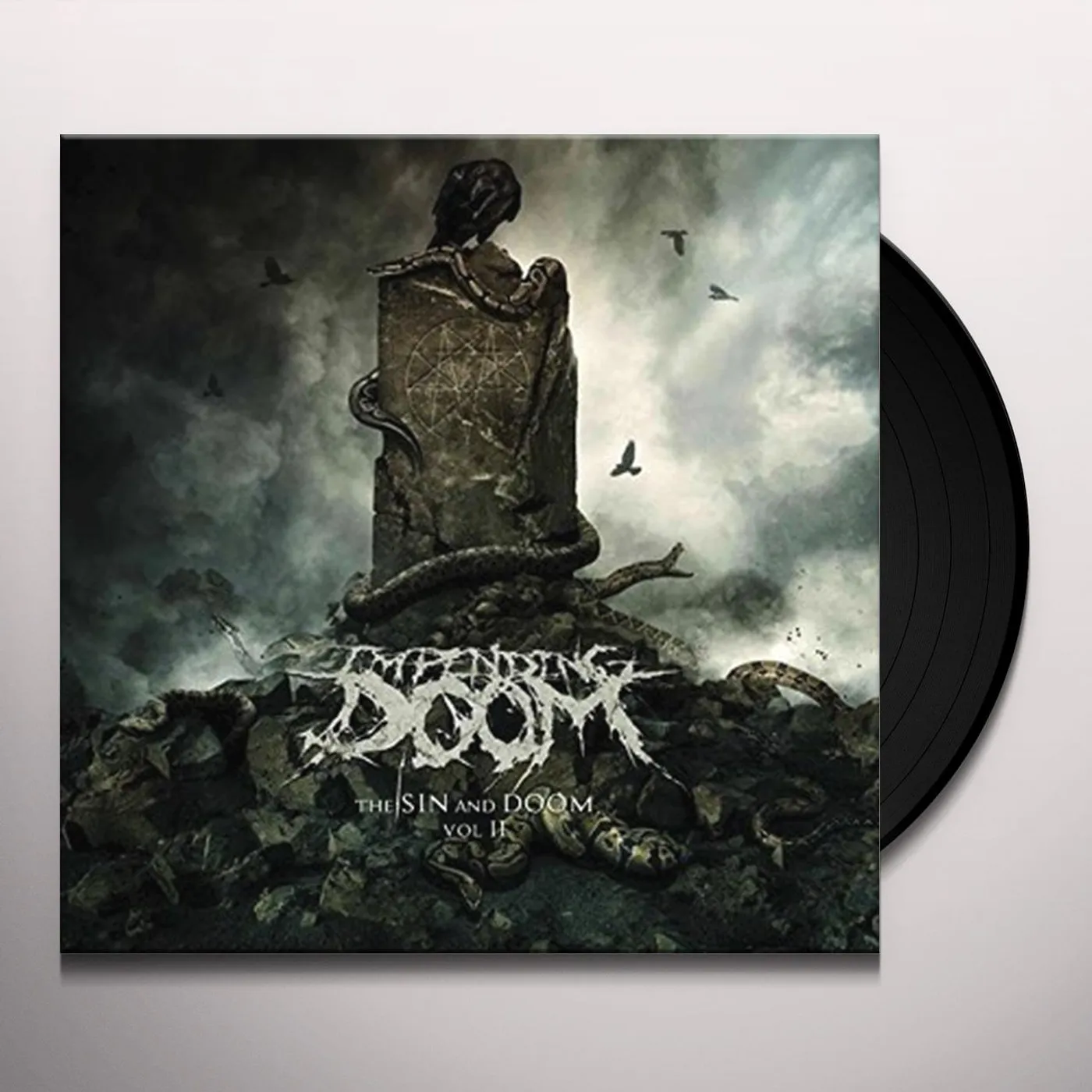 Impending Doom SIN & DOOM II Vinyl Record