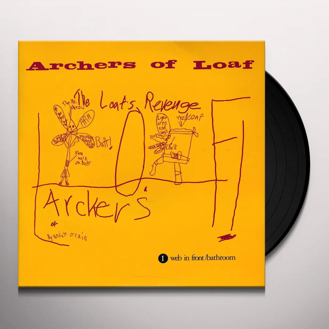 Archers Of Loaf WEB IN FRONT Vinyl Record